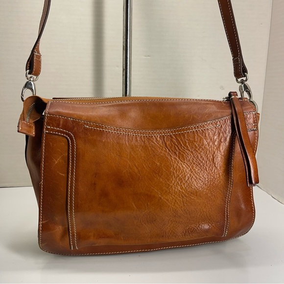 Cavalcanti Handbags - Cavalcanti Genuine Elegant Brown Leather Women’s Crossbody Bag